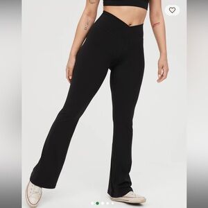 OFFLINE By Aerie Real Me High Waisted Crossover Flare Legging